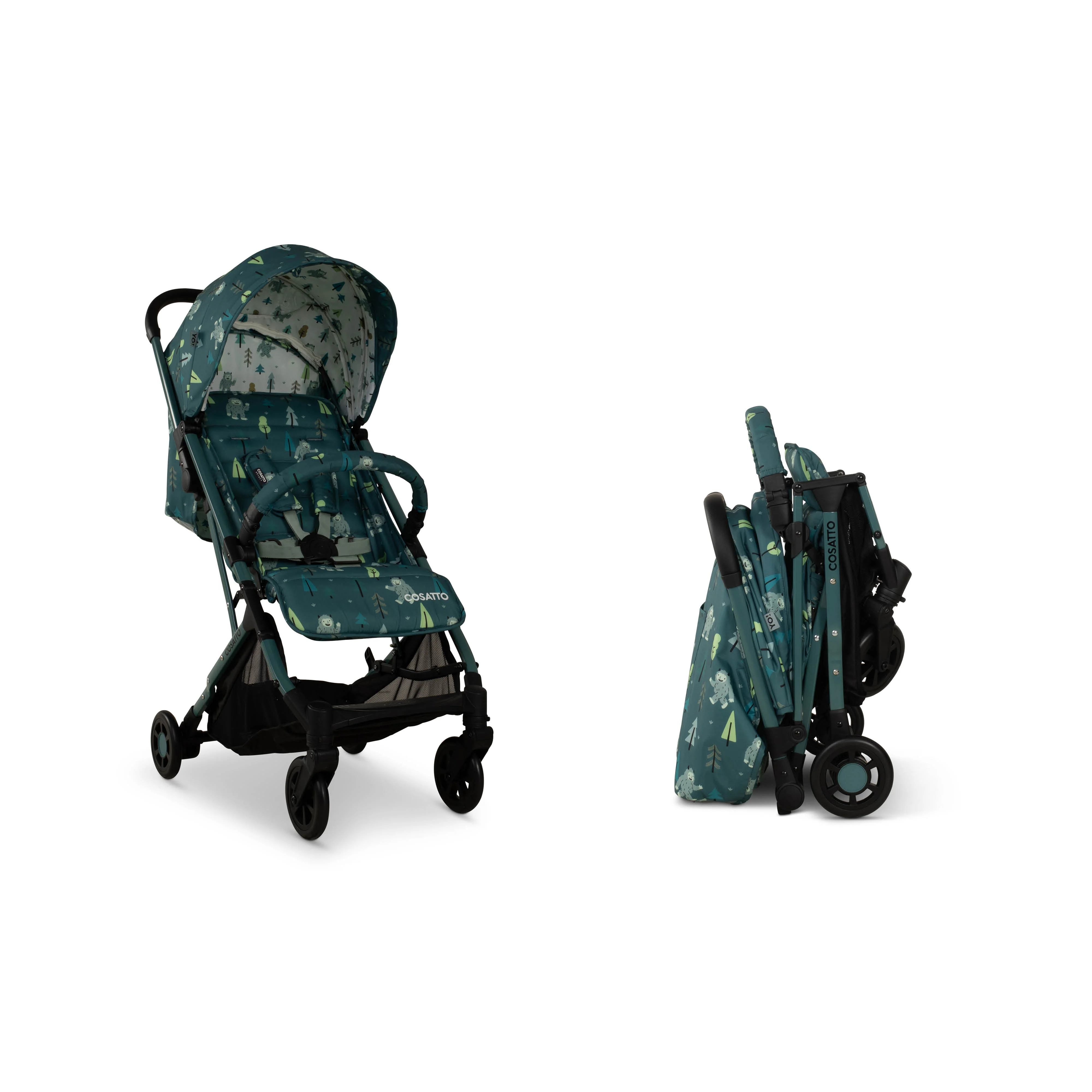 Cosatto Yo Lightweight Stroller Yoo-Hoo Yeti Birth to 4 Years