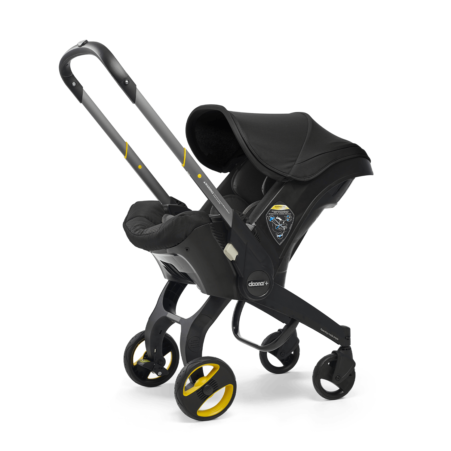 Doona Infant Car Seat and Stroller Nitro Black Birth to 35 lbs