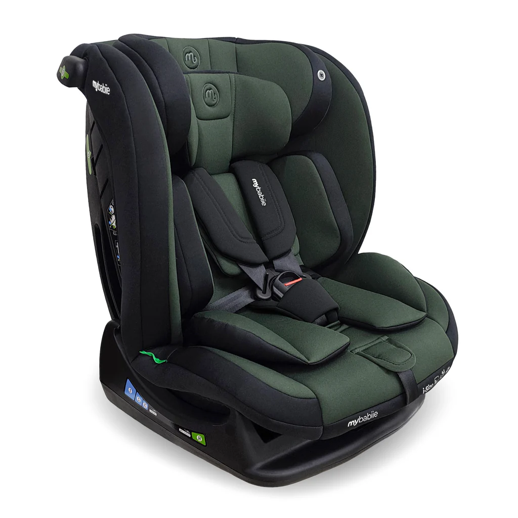 My Babiie MBCS100 2-in-1 Convertible Car Seat Forest Green 76 to 150 cm
