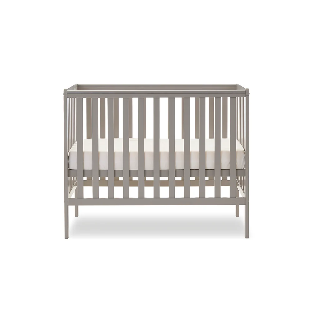 Obaby Bantam Space Saver Cot White Birth to 18 Months