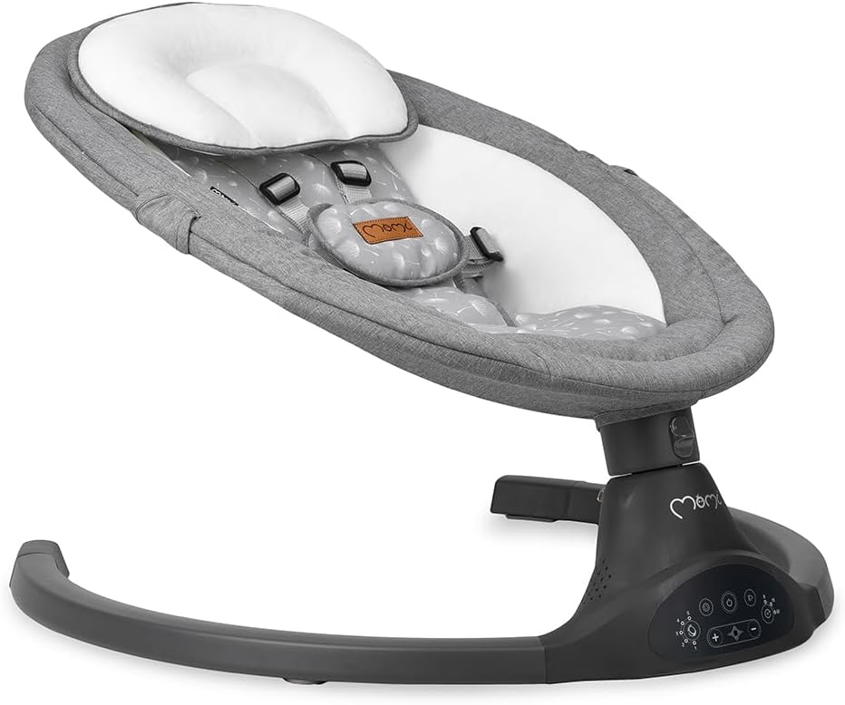 Clair de Lune Organic Palm Moses Basket with Rocking Stand Natural Birth to 6 Months