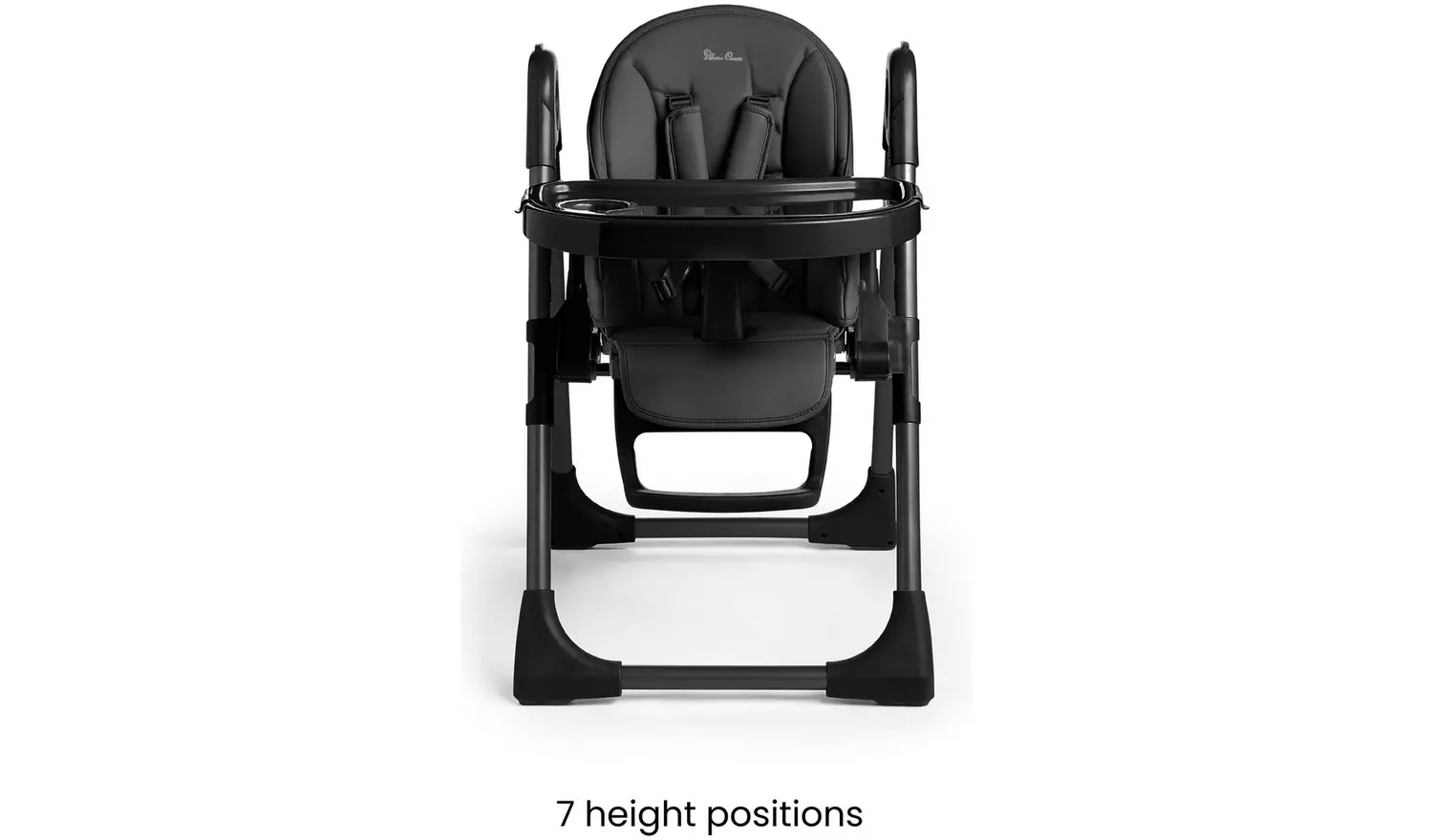 Silver Cross Gourmet Adjustable Highchair Warm Grey Birth to 3 Years